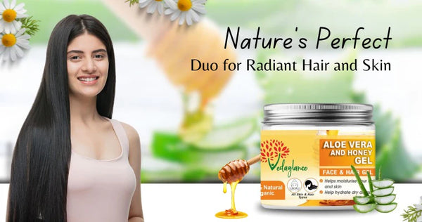 Aloe Vera with Honey Gel: Nature’s Perfect Duo for Radiant Hair and Skin