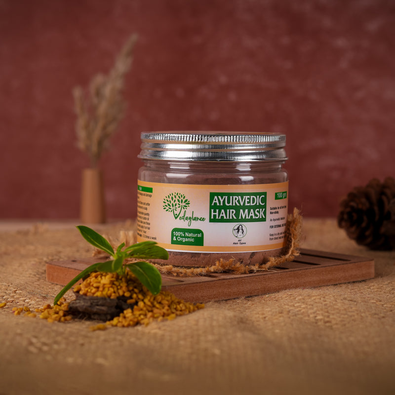 Ayurvedic Hair Mask - Organic Vedaglance