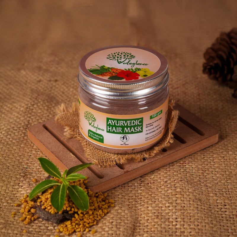 Ayurvedic Hair Mask - Organic Vedaglance