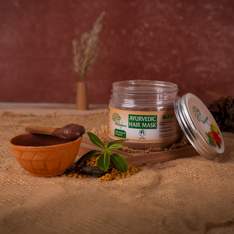 Ayurvedic Hair Mask - Organic Vedaglance