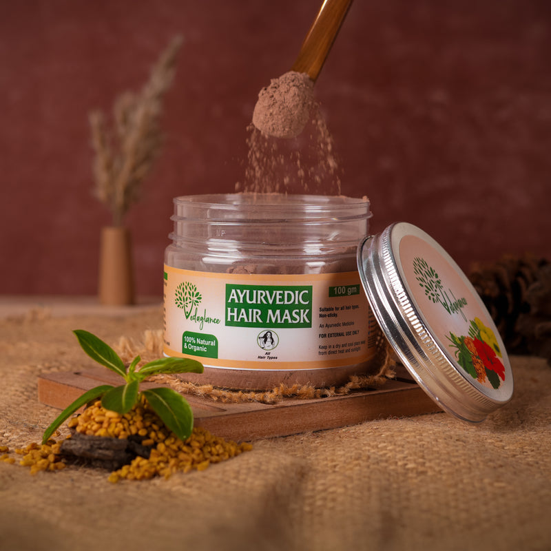 Ayurvedic Hair Mask - Organic Vedaglance