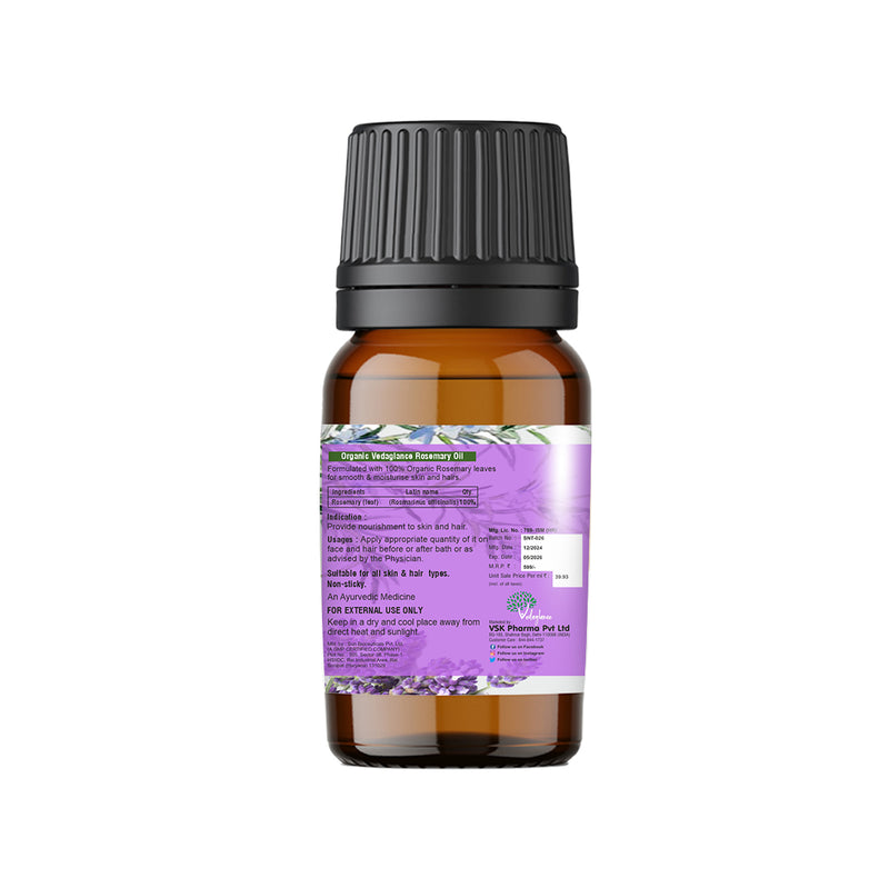 Revitalize Naturally with Rosemary Essential Face and Hair Oil