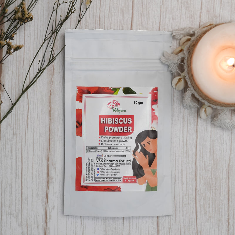 Hibiscus Flower Powder: Natural Remedy for Hair & Skin Care