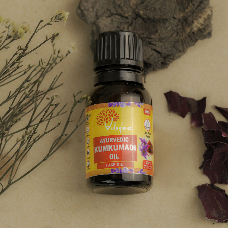 Kumkumadi Saffron Face Oil is an Ayurvedic preparation.