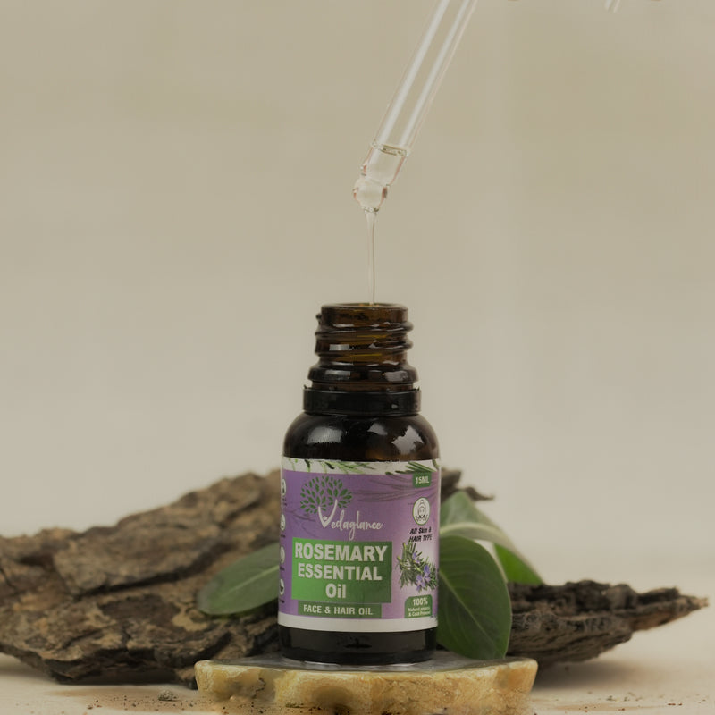 Revitalize Naturally with Rosemary Essential Face and Hair Oil